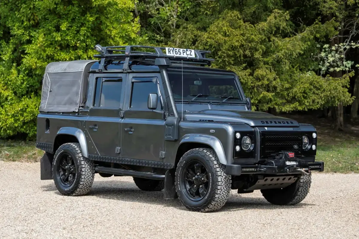 Usado Land Rover Defender 2015 Cinzento Pickup