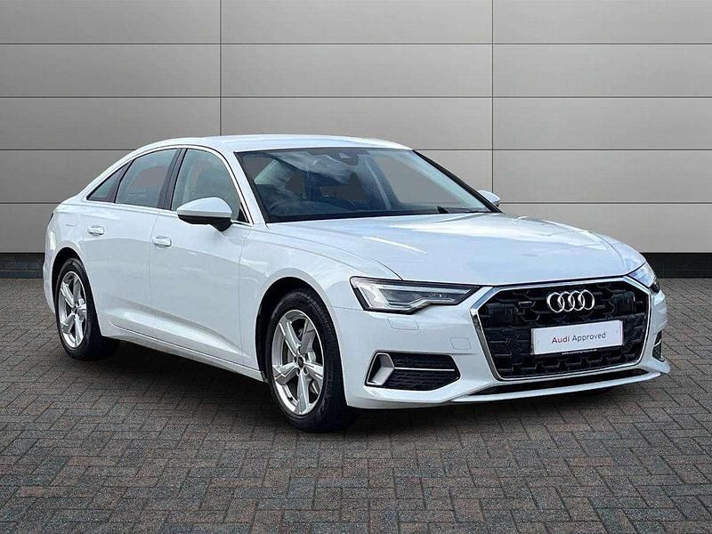 White Used 2024 Audi A6 Sport Sedan | £34,991 (Fair price) - Image 1/4