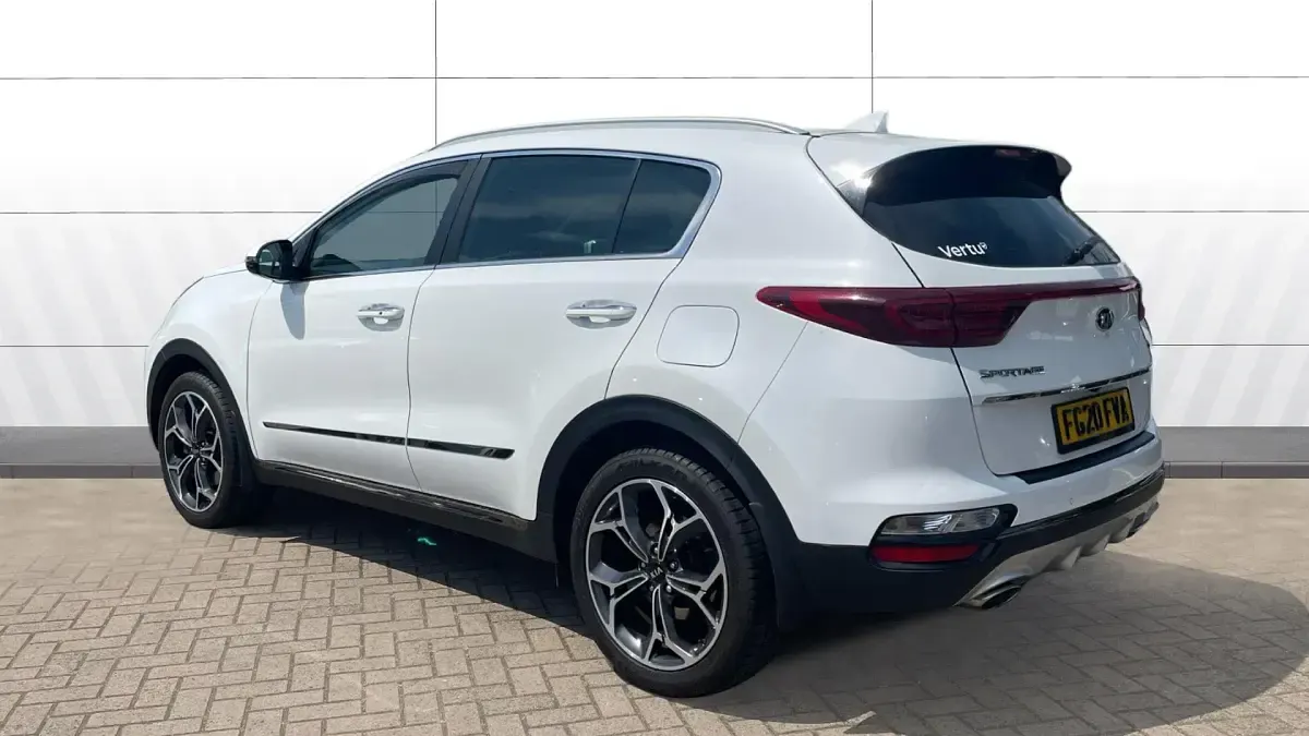 Used Kia Sportage GT-Line 174 HP (127 kW) 2020 White SUV