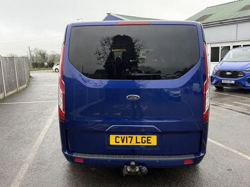 Used Ford Tourneo Custom Titanium 2017 Blue Van