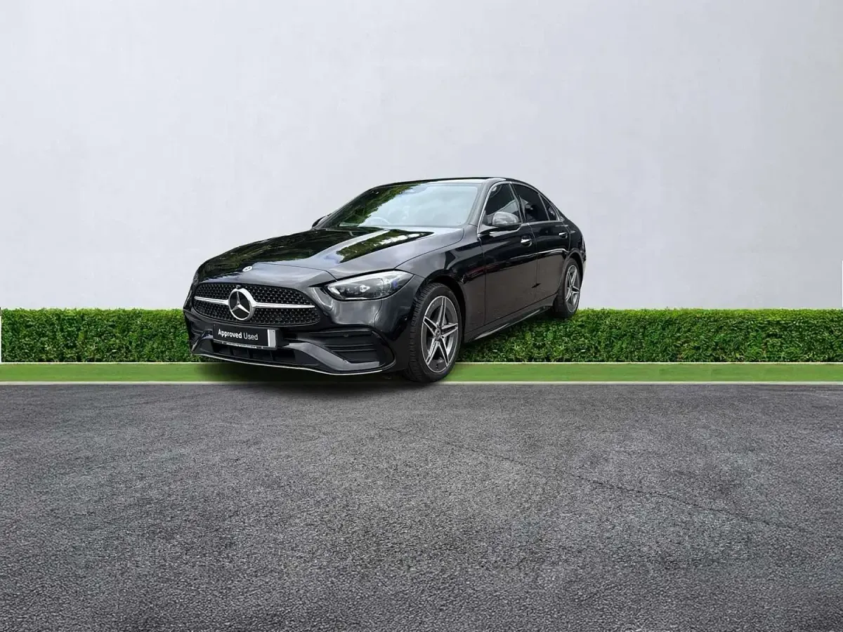Used Mercedes C300e AMG Line Premium 2023 Black Sedan