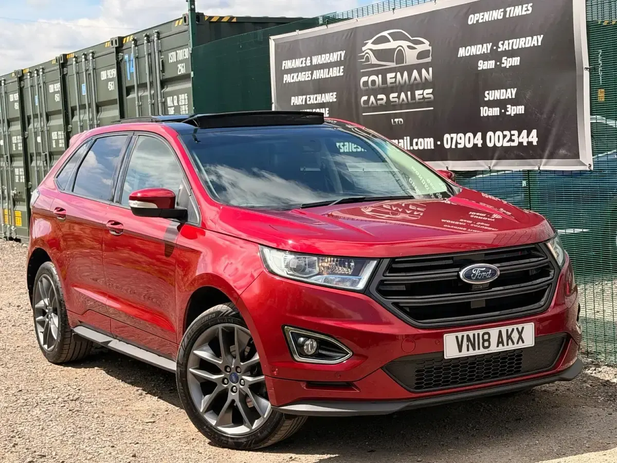 Used Ford Edge Sport 2018 Red SUV