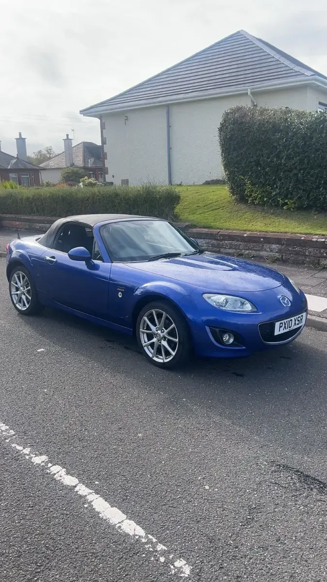 Used Mazda MX5 20th Anniversary 126 HP (92 kW) 2010 Blue Cabriolet
