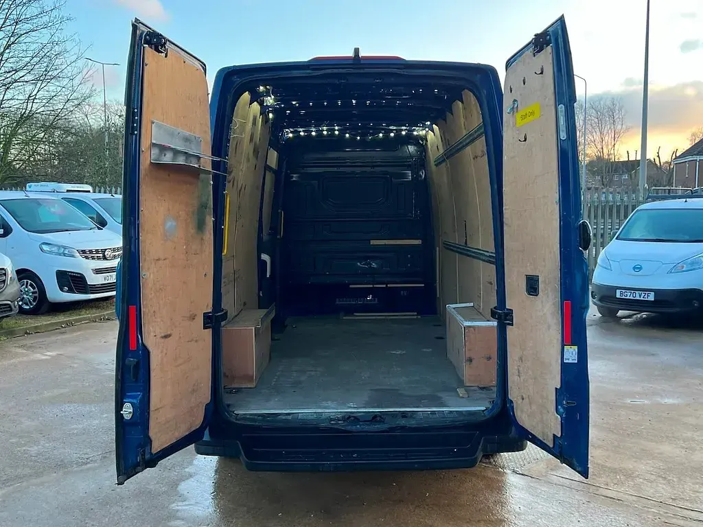 Used VW Crafter Trendline 140 HP (102 kW) 2021 Blue Van
