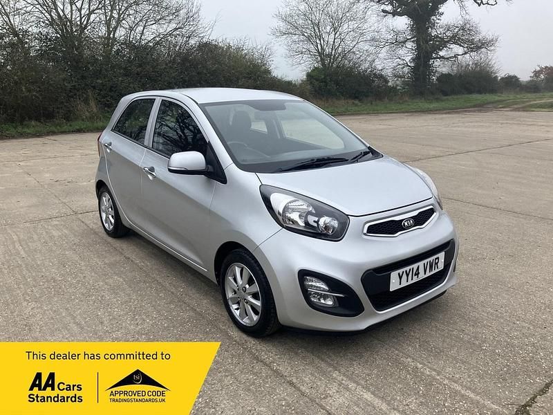 Used Kia Picanto 84 HP (61 kW) 2014 Silver Hatchback