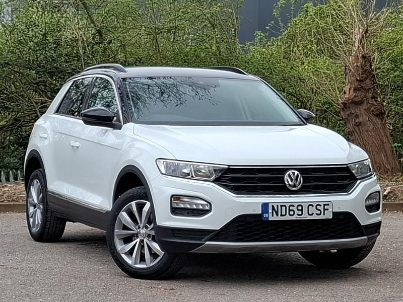 Used VW T-Roc Design 115 HP (84 kW) 2019 White SUV
