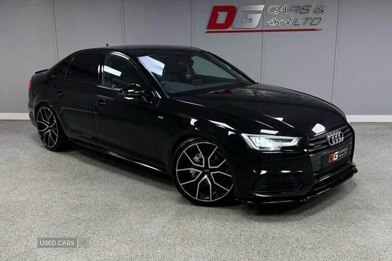 Used Audi A4 S-Line 190 HP (139 kW) 2017 Black Sedan