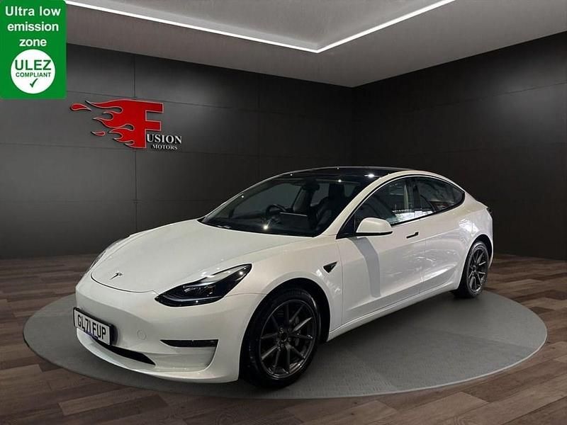 Used Tesla Model 3 254 kW (346 HP) 2021 White Sedan