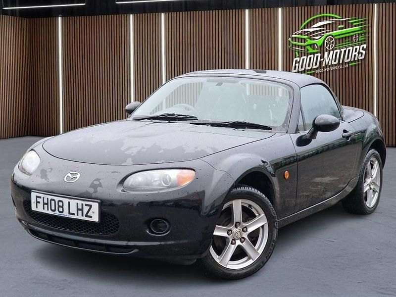 Black Used 2008 Mazda MX5 Cabriolet | £4,111 (Good price) - Image 1/2