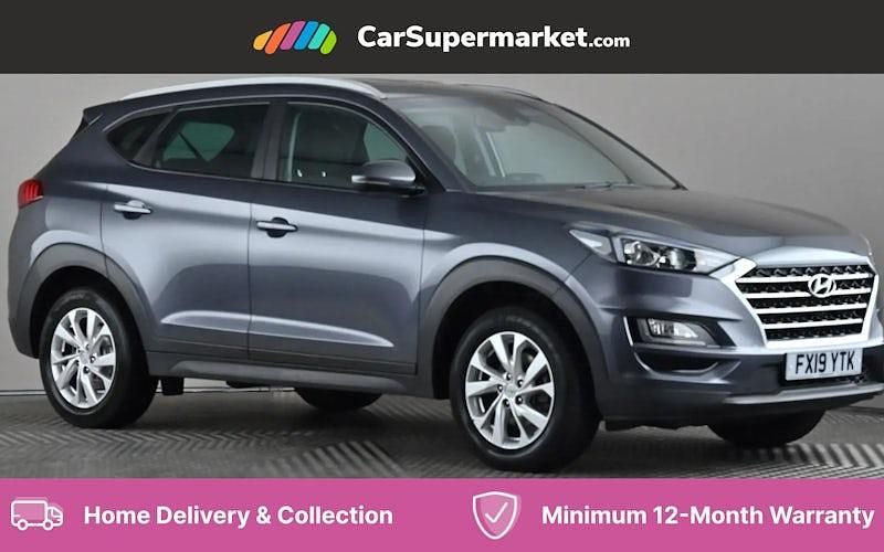 Grey Used 2019 Hyundai Tucson SE SUV | £12,897 (Fair price) - Image 1/4