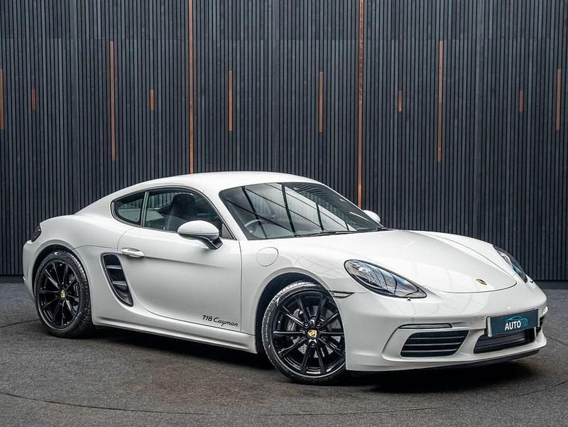 Used Porsche 718 Cayman 2018 White Coupe