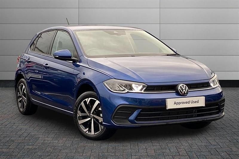 New VW Polo Match 95 HP (69 kW) 2025 Reef blue Hatchback