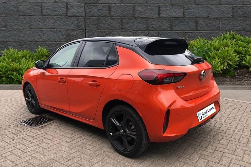 Used Vauxhall Corsa GS Line 130 HP (95 kW) 2022 Orange Hatchback