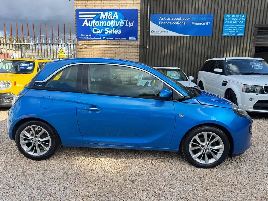 Used Vauxhall Adam Jam 2014 Blue Hatchback