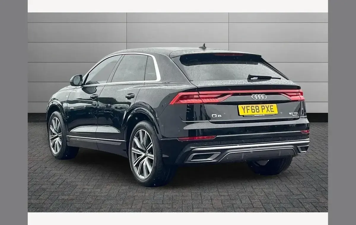 Used Audi Q8 S-Line 286 HP (210 kW) 2018 Black SUV