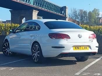 Used VW CC Black Edition 184 HP (135 kW) 2017 White Sedan