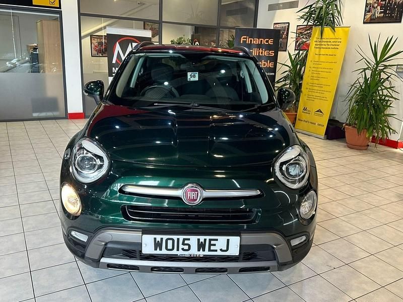 Used Fiat 500X Cross Plus 120 HP (88 kW) 2015 Green SUV