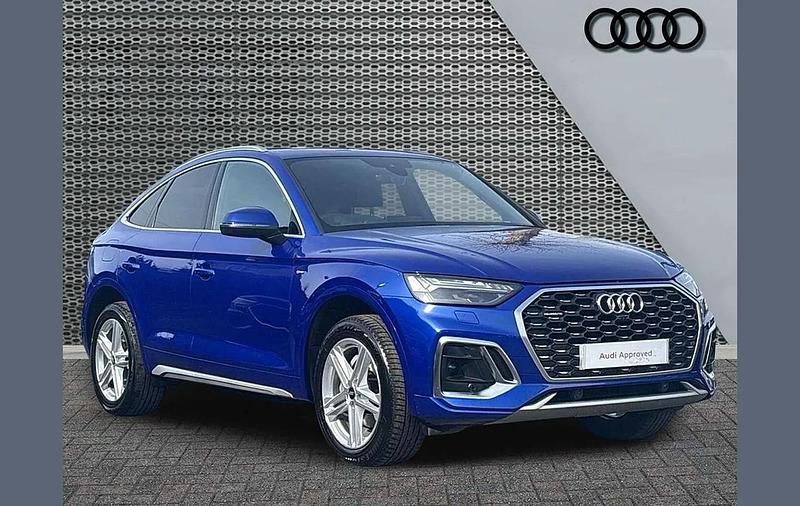 Used Audi Q5 Sportback S-Line 200 HP (147 kW) 2023 Blue SUV