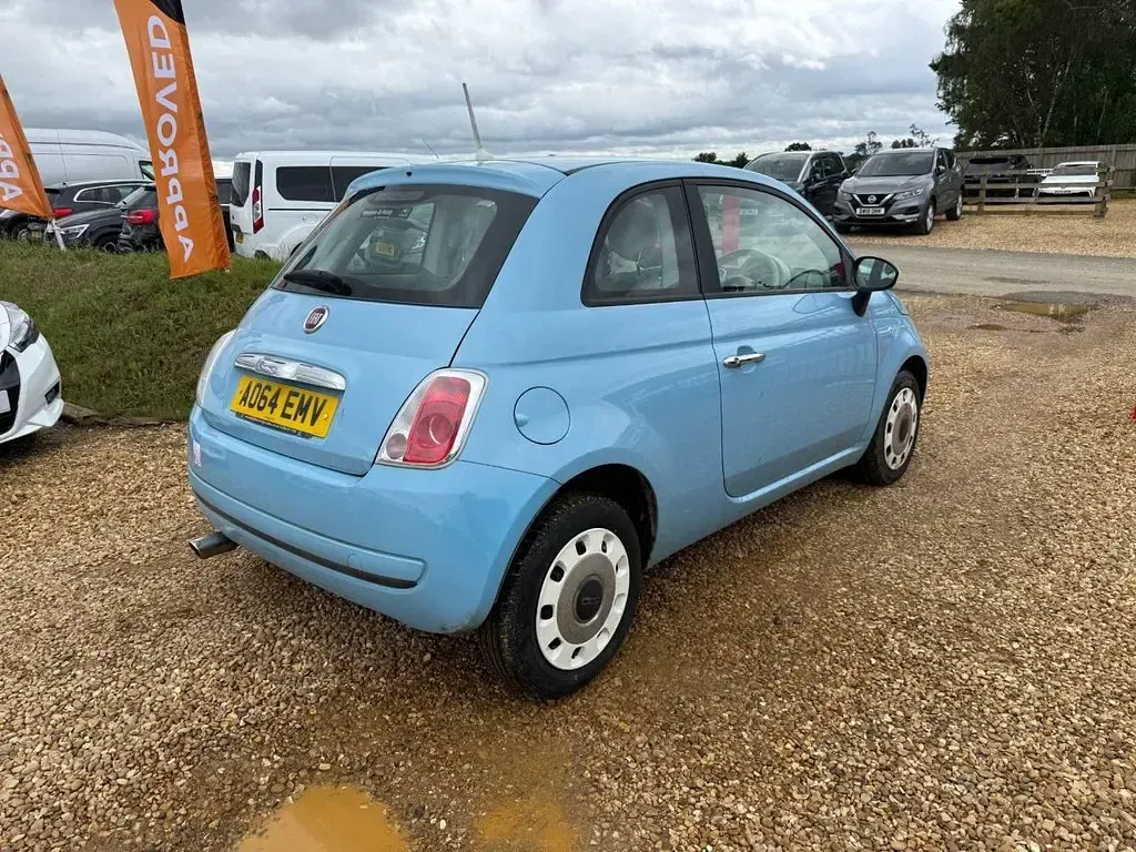 Used Fiat 500 S 69 HP (50 kW) 2014 Blue Hatchback
