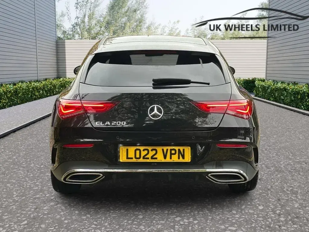 Used Mercedes CLA200 AMG Line Premium 163 HP (119 kW) 2022 Black Coupe