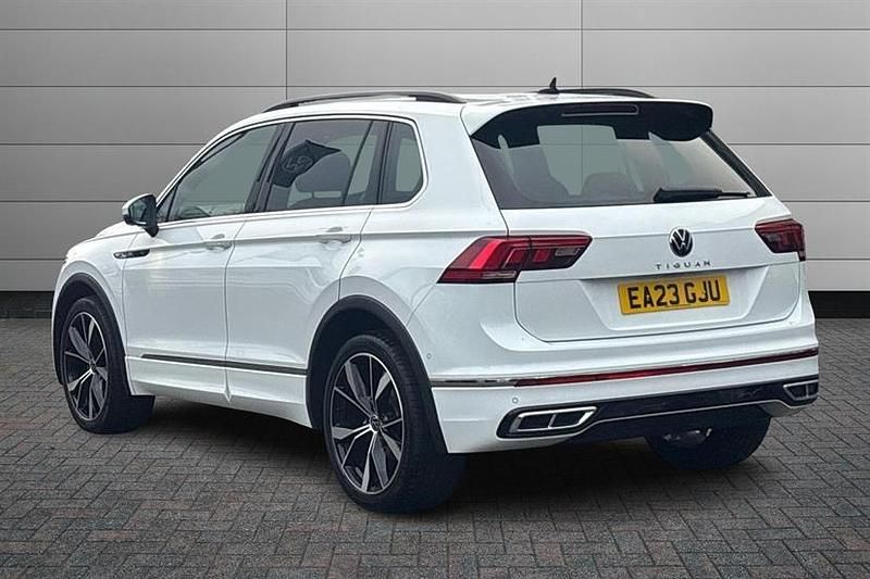 Used VW Tiguan R-line 150 HP (110 kW) 2023 White SUV