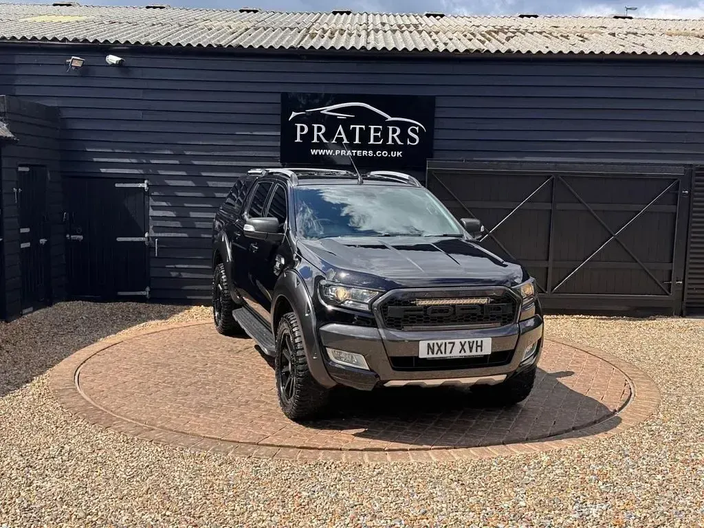 Used Ford Ranger Wildtrack 200 HP (147 kW) 2017 Black Pickup