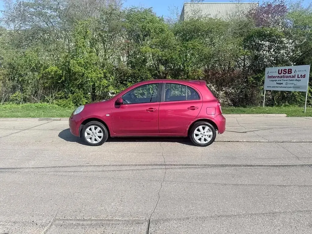Used Nissan Micra Acenta 2012 Red Hatchback