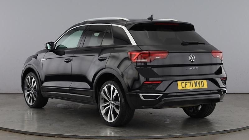 Used VW T-Roc R-line 150 HP (110 kW) 2022 Black SUV
