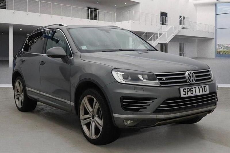 Used VW Touareg R-line Plus 262 HP (192 kW) 2017 Grey SUV