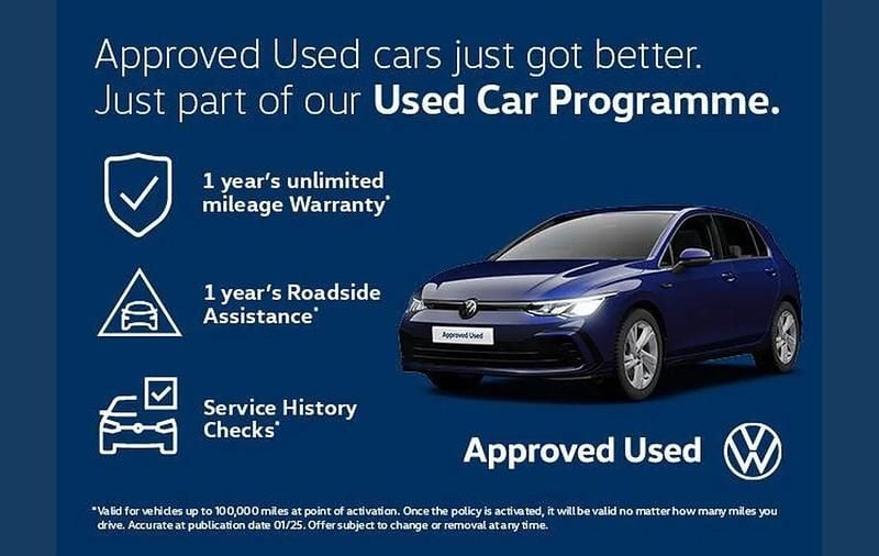 Used VW Golf VIII Edition 128 HP (94 kW) 2023 White Hatchback