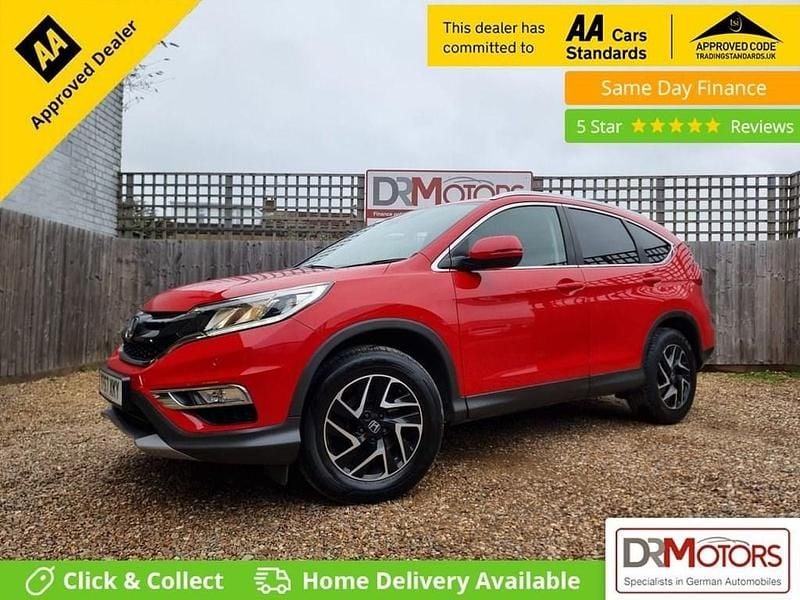 Red Used 2018 Honda CR-V SE Plus SUV | £11,840 (Fair price) - Image 1/4