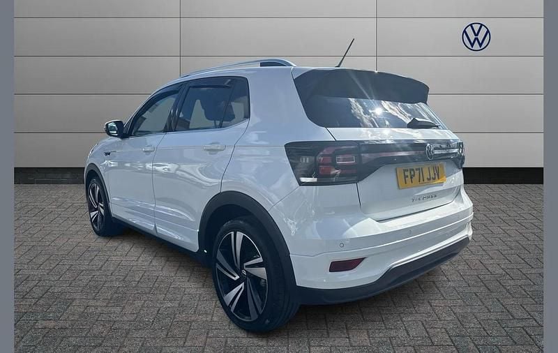 Used VW T-Cross R-line 110 HP (80 kW) 2022 White SUV