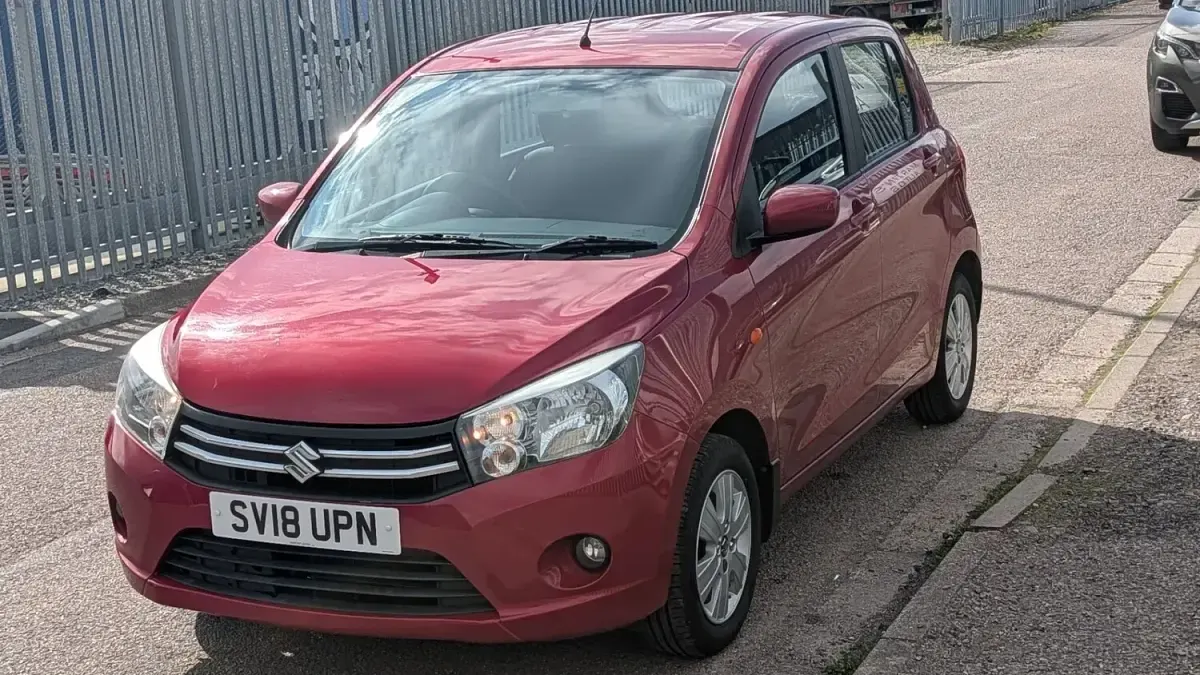 Used Suzuki Celerio SZ4 68 HP (50 kW) 2018 Red Hatchback