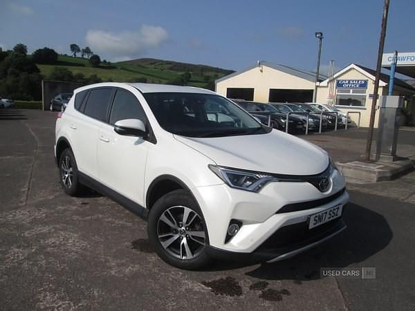 White Used 2017 Toyota RAV4 Business Edition SUV | £10,900 (Fair price) - Image 1/4