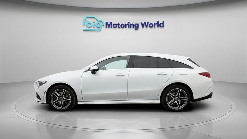 Used Mercedes CLA250e AMG Line Premium 2021 White Sedan