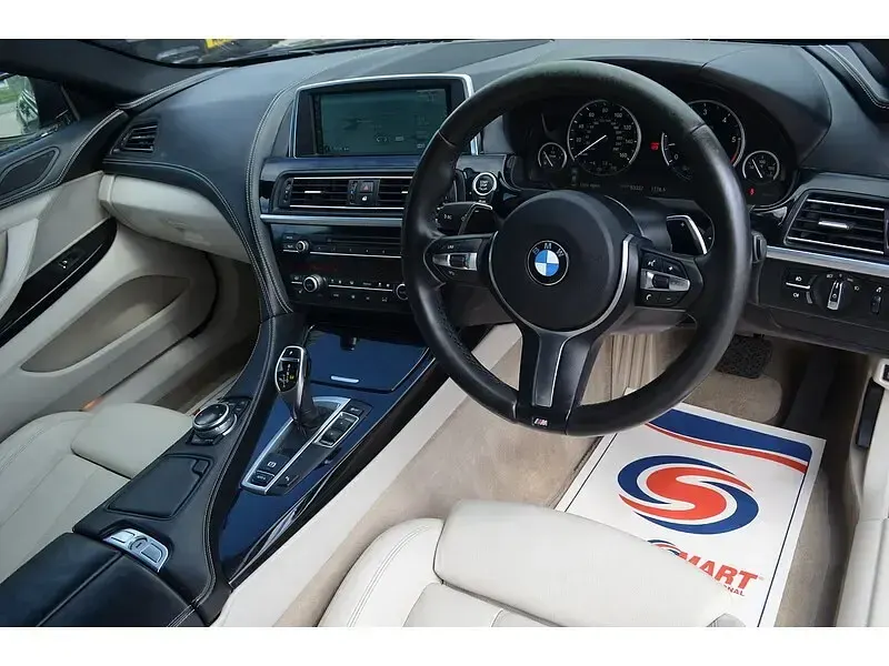 Used BMW 640 M Sport 313 HP (230 kW) 2015 Blue Coupe