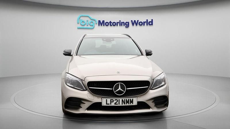 Used Mercedes C300 AMG line 245 HP (180 kW) 2021 Silver Estate