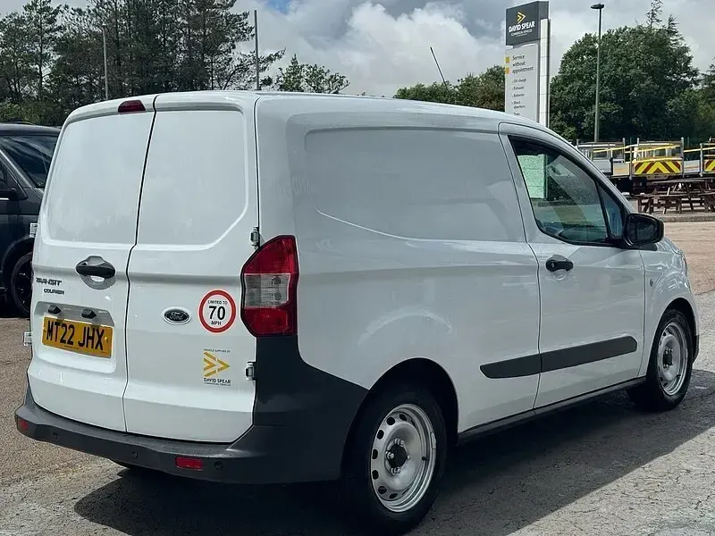 Used Ford Transit 100 HP (73 kW) 2022 White Van