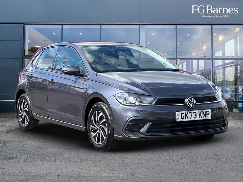 Grey Used 2023 VW Polo Life Hatchback | £15,299 (Good price) - Image 1/3