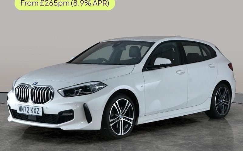 White Used 2023 BMW 118 M Sport Hatchback | £20,257 (Good price) - Image 1/3