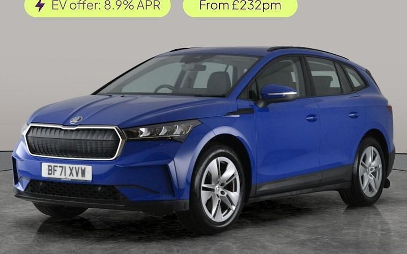 Used Skoda Enyaq iV ecoSuite 131 kW (179 HP) 2021 Blue SUV