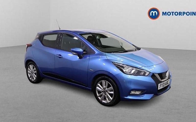 Blue Used 2020 Nissan Micra Acenta Hatchback | £11,249 (Fair price) - Image 1/4
