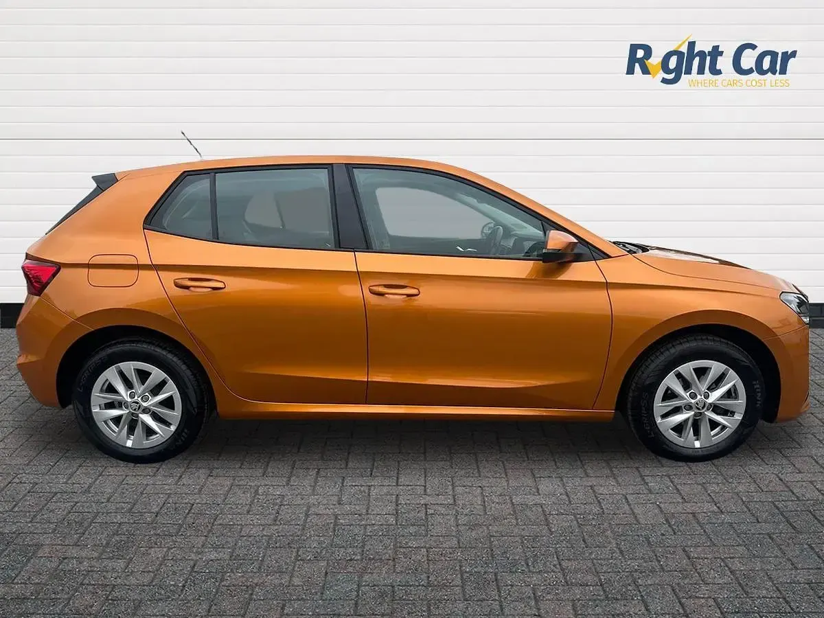 Used Skoda Fabia Comfort 2022 Orange Hatchback