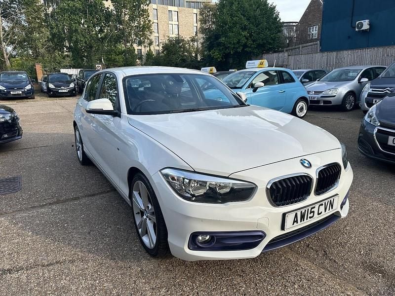 White Used 2015 BMW 116 Sport Line Hatchback | £5,495 (Fair price) - Image 1/4