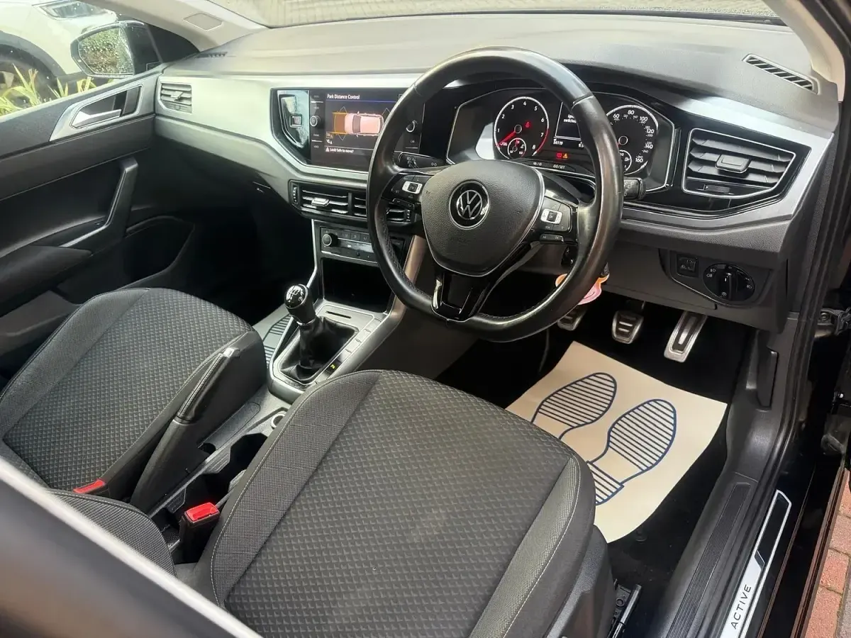 Used VW Polo Active 2021 Black Hatchback