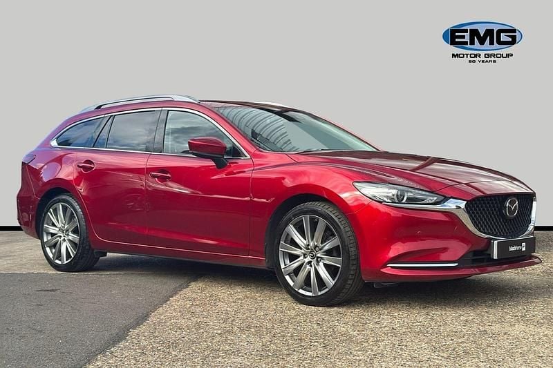 Red Used 2022 Mazda 6 Inclusive Estate | £16,279 (Fair price) - Image 1/3