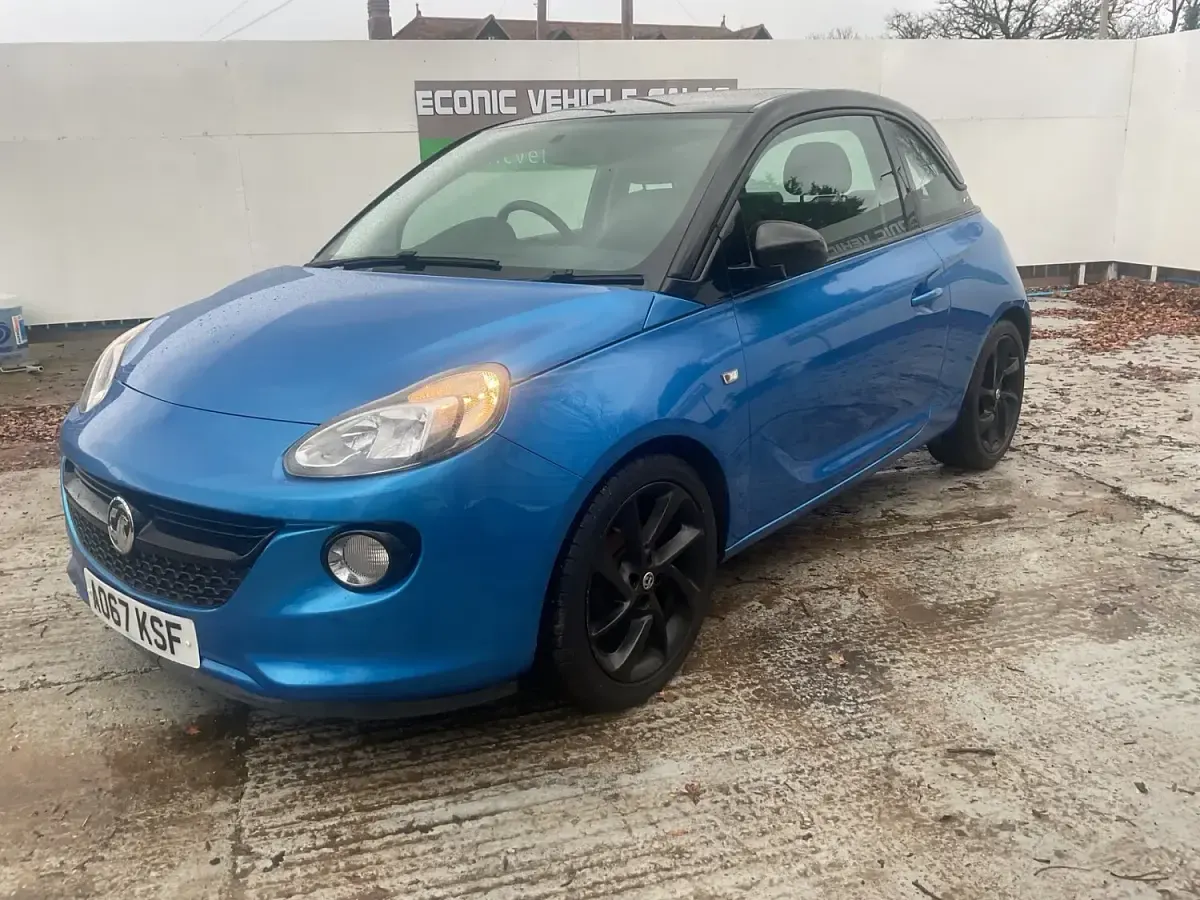 Used Vauxhall Adam 70 HP (51 kW) 2016 Blue Hatchback