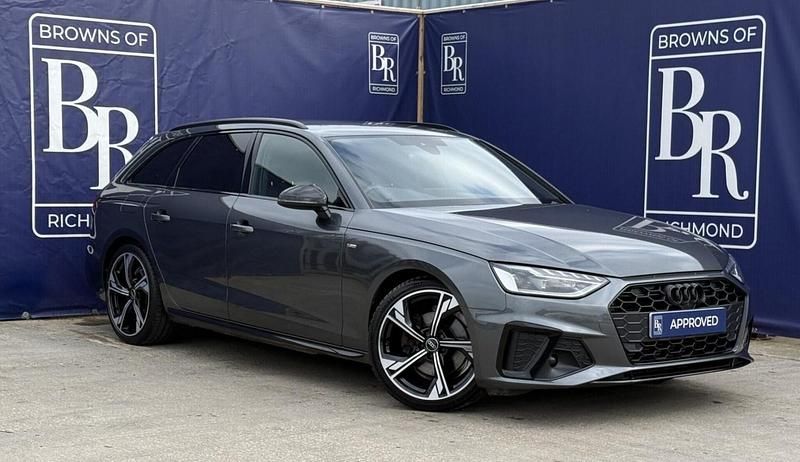 Used Audi A4 Black Edition 150 HP (110 kW) 2022 Grey Estate