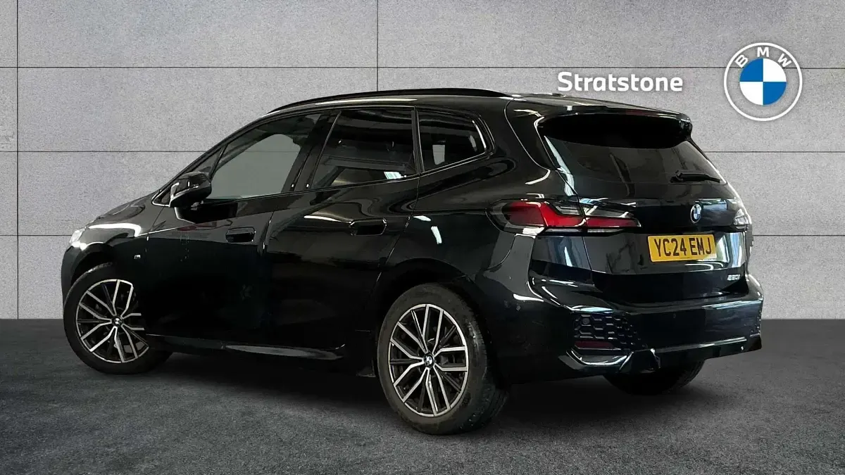 Used BMW 220 Active Tourer M Sport 168 HP (123 kW) 2024 Black MPV