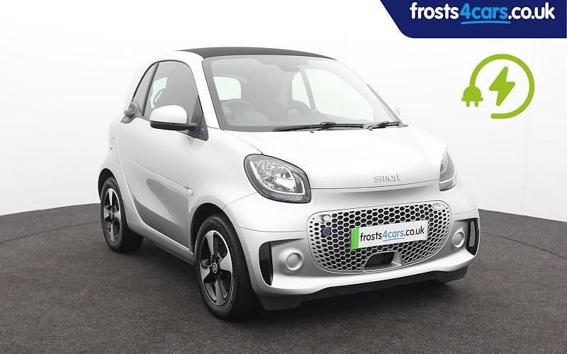 Silver Used 2020 Smart ForTwo Electric Drive Passion Coupe | £7,995 - Image 1/4
